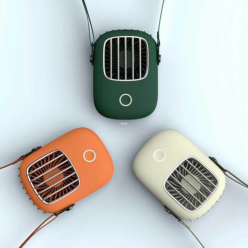 Portable Hanging Neck Fan Mini Pocket Air Cooling Fan Summer