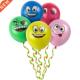 Eyes ballo 12inch latex face Smiley Big Funny Cute lot 10Pcs