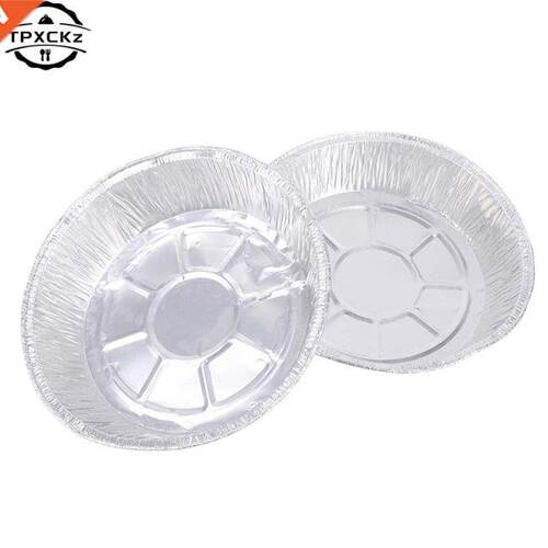 50pcs Disposable Aluminum Foil Baking Cups Egg Tart Pan Cupc