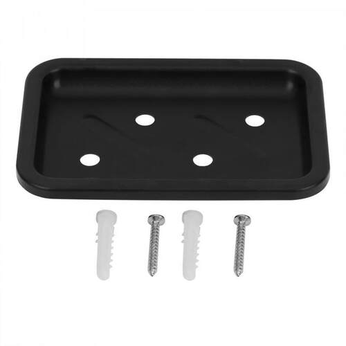 Durale Soap Dish lack Space Aluminum Soap Dish Holder Tray