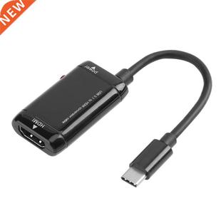 USB 3.1 for Male Cable HDMI 1080P Adapter Type Female