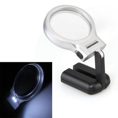 Magnifying Glass 3X Skilled Hand Magnifier Folding Magnifyin