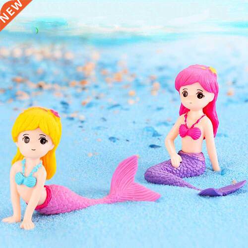 Cute Little Mermaid Aquarium Fish Tank Ornament Aquarium Fi