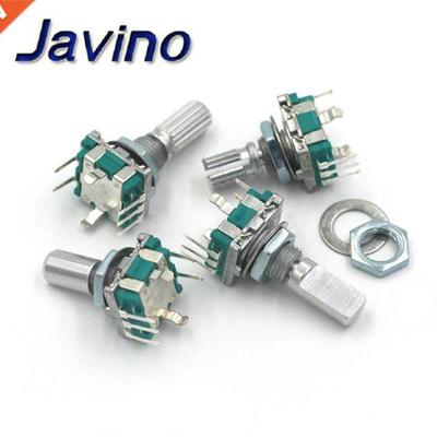 2PCS Half / Plum axis rotary encoder, handle length 15mm / 2