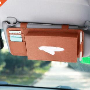 Car Tissue Box Case Sun Visor Type Hanging Tissue Box Car Na