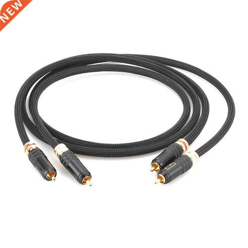Pair RCA Interconnect Audio Cable analog Hifi Stereo Audio C