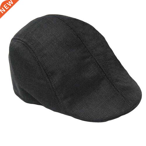 Men Women Cotton Berets Autumn Winter Casual Solid Beret Hat