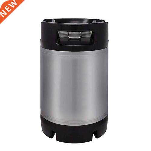 5 Gal Rubber Handle Keg Beer 19L Premium Stainless Steel Hom