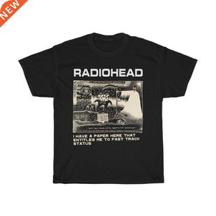 Radiohead T Shirt Men Fashion Summer Cotton T-shirts Kids Hi