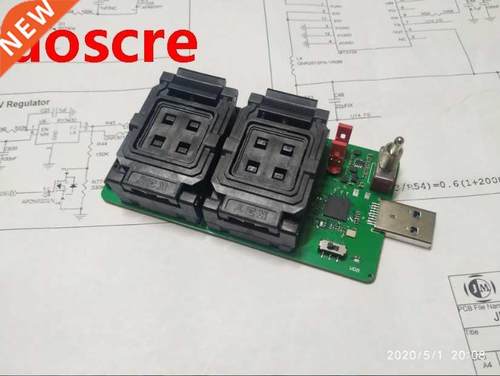 IS90 Test socket 8CE BGA12/152/TSOP48 FLASH Test Socket