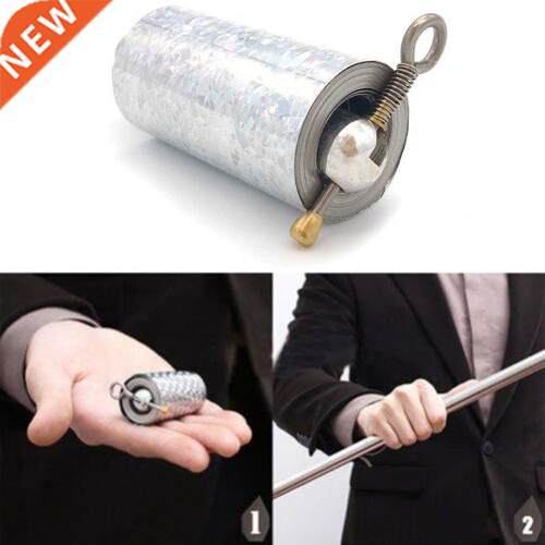 Steel Metal Magic Pocket Staff Self-defense Telescopic Stick