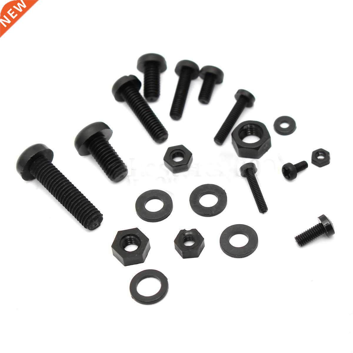 150Pcs M2 M2.5 M3 M4 M5 Nylon Hex Screw Bolt Nut Standoff Sp