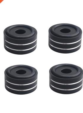 4PCS 30mm x 15mm Machined Full Aluminum Amplifier Feet PC Ch