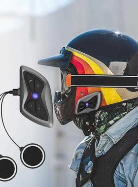 T2 Motorcycle Intercom IP65 Waterproof HiFi Sound Long Stand