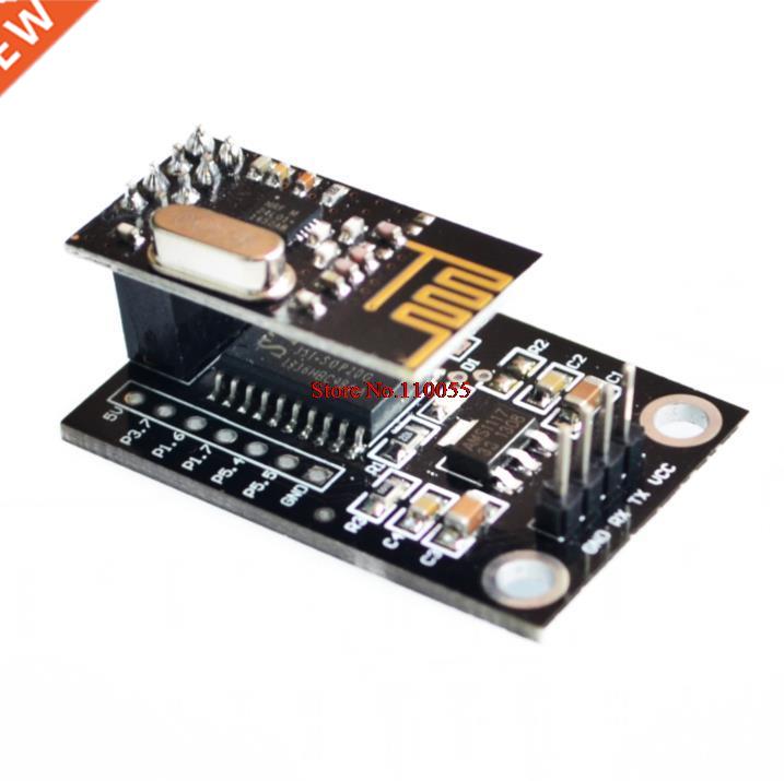 2pcs/lot=1pc STC15F204 + 1pc NRF24L01 wireless driver interf