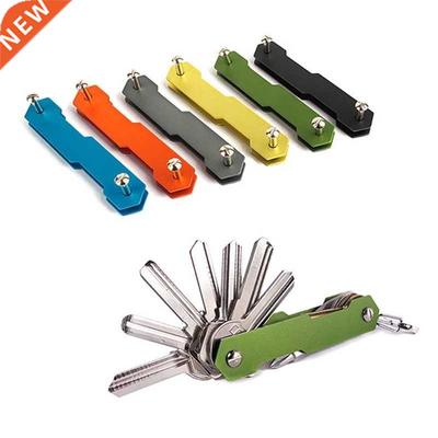 Portable Keychain Flexible Key Holder Clip Aluminum Key Hold