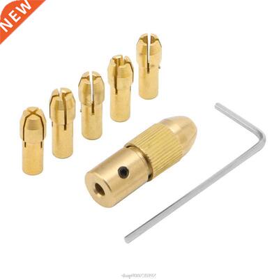 0.5-3mm 7Pcs Small Electric Drill Bit Collet Clamp Micro Twi