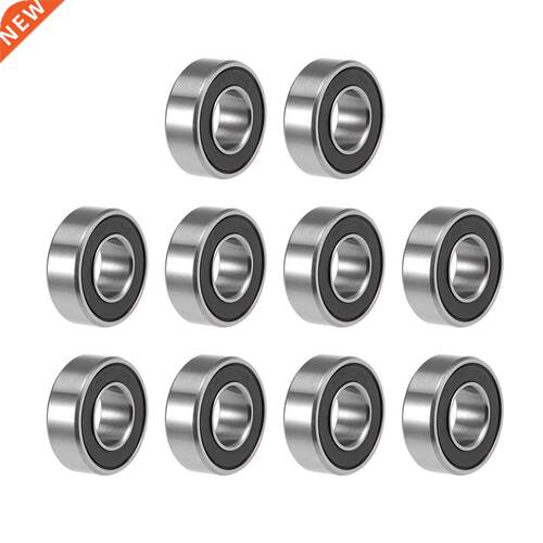 10pcs Deep Groove Ball Bearings Inch Double Sealed Chrome St