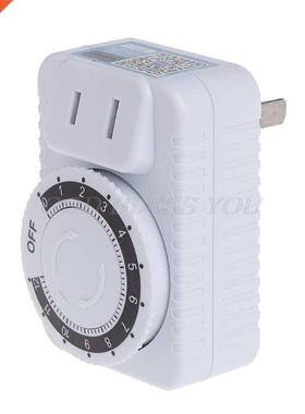 AC 220V 12 Hour Electrical Mechanical Timer Wall Plug Switch