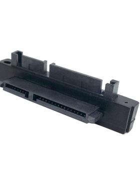 90 Degree Right Angled SATA 22Pin 7+15 Male to SATA 22P Fema