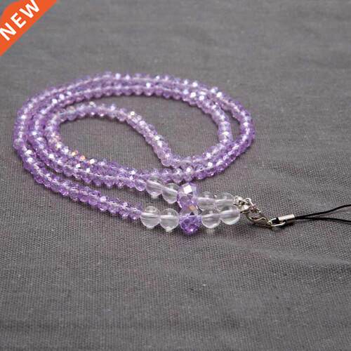 Pearls Long Neck Strap Lanyard KeyRing Keychain Holder Neckl