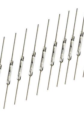 10Pcs 14mm Reed Switch Normally Open 10W Glass Reed Switch P