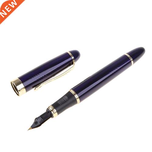 New Jinhao X450 Fountain Pens Medium Nib Pen Gold Trim Quali