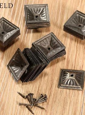 50Pcs Antique Bronze Square Nailhead Upholstery Decorative N
