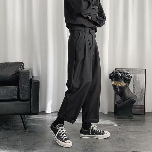 Black Mens Harem Pants 2021 Harajuku New Women's Casual Pant