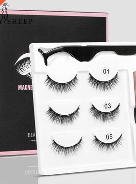 SEXYSHEEP Mgnetic Eyelshes Eyeliner Eyelsh Curler Set5 M