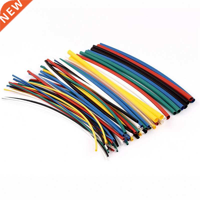 70pcs Assortment Electronic 2:1 Wrap Wire Cable Insulated Po