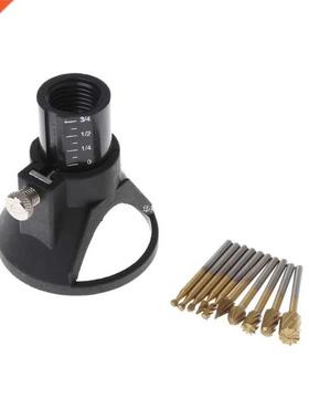 10Pcs 1/8Inch Shank Milling Rotary File Burrs Bit Locator Se