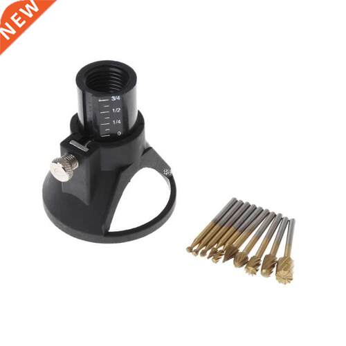 10Pcs 1/8Inch Shank Milling Rotary File Burrs Bit Locator Se