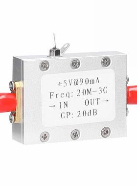 +5V@90mA RF Amplifier Low Noise High-Gain Amplifier Ham Radi