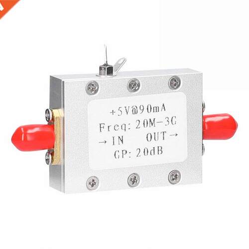 +5V@90mA RF Amplifier Low Noise High-Gain Amplifier Ham Radi