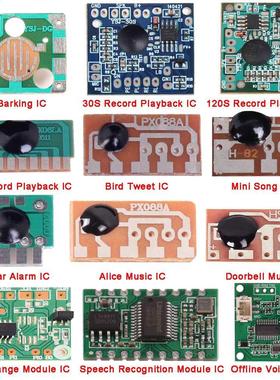 AI Speech Recognition Module Voice Record Playback Board Bir