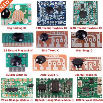 AI Speech Recognition Module Voice Record Playback Board Bir