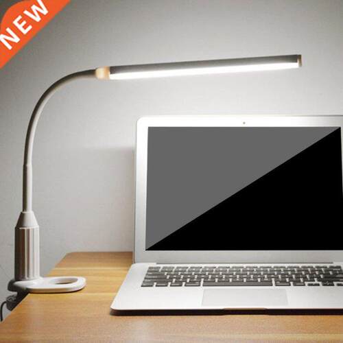 Clip-on LED Desk Lamp USB Dimmable Office Bedroom Study Read