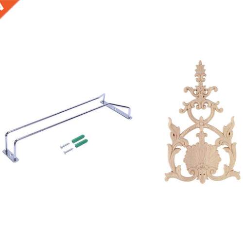1 Set Glass Wine Champagne Cup Hangers Rack Holder With Scre