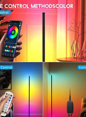 Smart Nordic LED Floor Lamp Loft RGB Atmosphere Indoor Light
