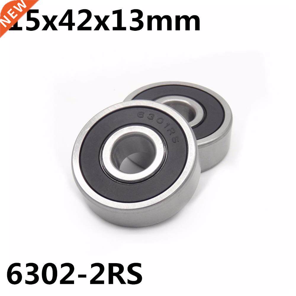 10Pcs 6302-2RS ball bearing 15x42x13 mm deep groove ball bea