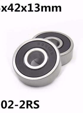 10Pcs 6302-2RS ball bearing 15x42x13 mm deep groove ball bea
