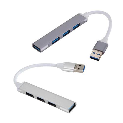 5Gbps High Speed USB 3.0 HUB Aluminum Alloy USB 3.0 2.0 Adap