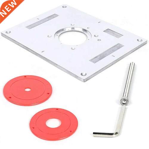 Precision Router Table Insert Plate With Router Insert Ring