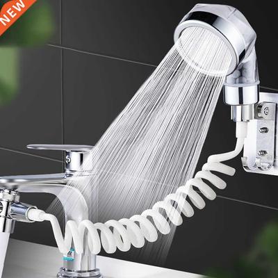G1/2in Two Modes Head Washing Handheld Shower Head Set Press