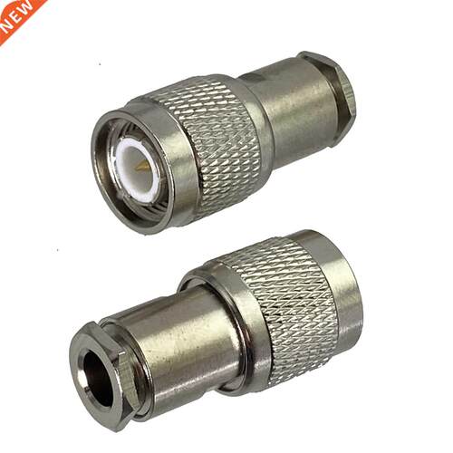 1pcs TNC Male Plug Connector Clamp RG58 RG142 LMR195 RG400 C