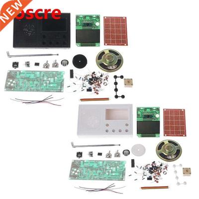 DIY LCD FM Radio Kit Electronic Educational Learning Suite F