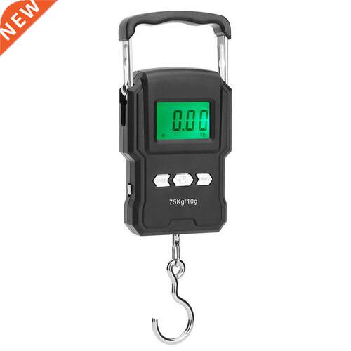 75Kg Digital Scale Travel Fishing Luggage Postal Hanging Hoo