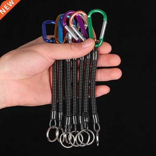 1PC Tactical Retractable Spring Elastic Rope Security Ge T