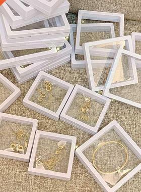 10PCS Set 3D Floating Display Case Stands Holder Suspension